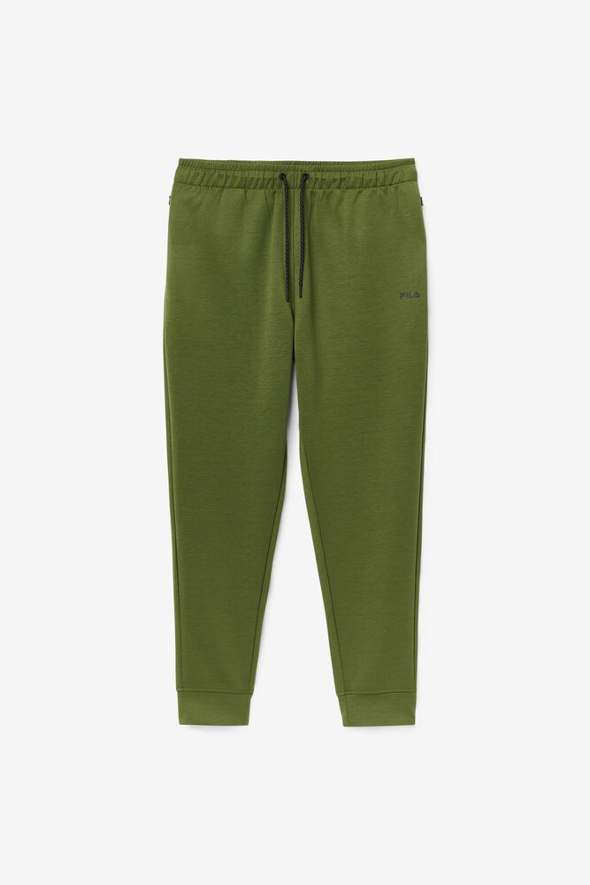 Fila Himmat Jogger Olive Pants Mens - NZ 53612-KTYR